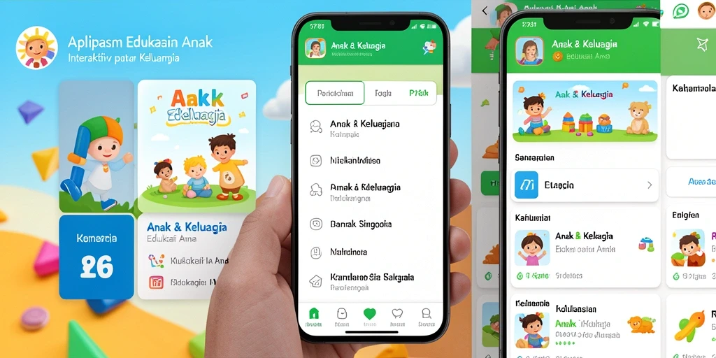 Tampilan antarmuka user-friendly C789 untuk Edukasi Anak.