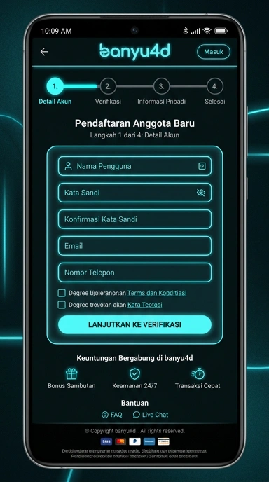 Cara Daftar Akun Banyu4D dengan Mudah dan Cepat